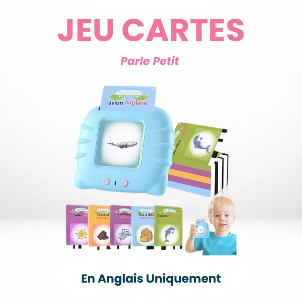 Jeu de Cartes Parle Petit - Lecteur de Carte Éducatives