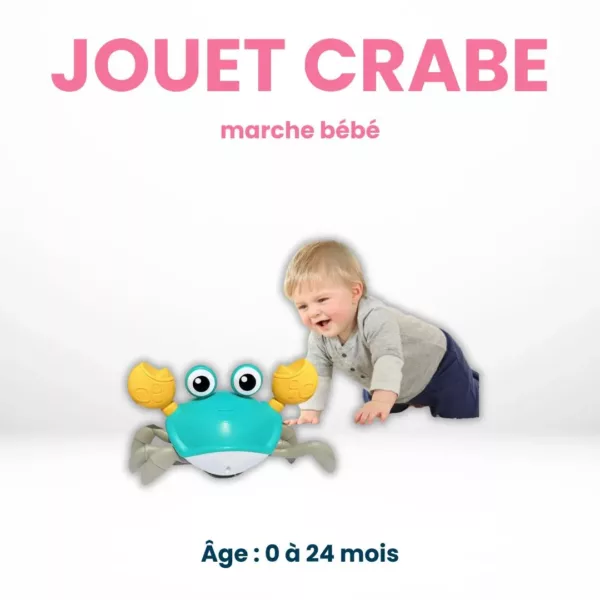 Jouet Crabe - Marche Bébé