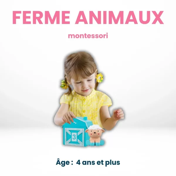 Ferme Animaux Montessori