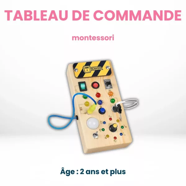 Tableau de Commande Montessori