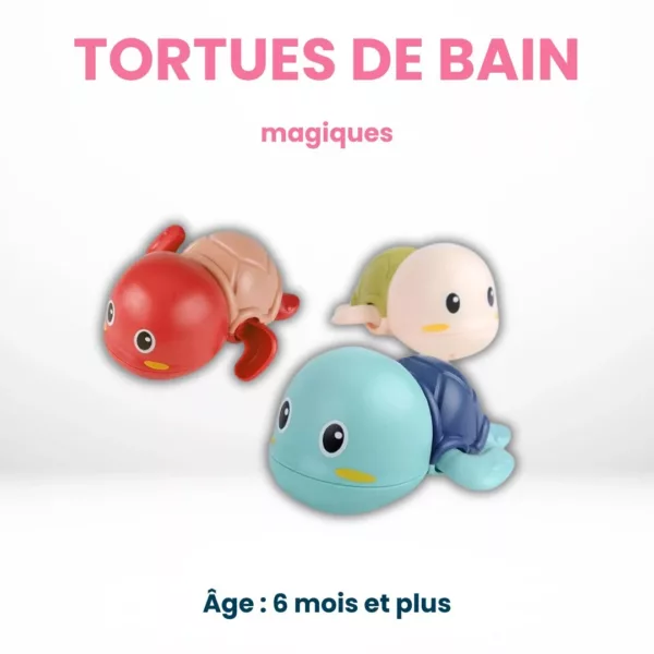 Tortues de Bain Magiques