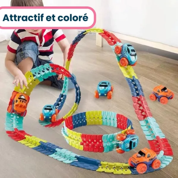 Piste Voiture Flexible Montessori – Image 4