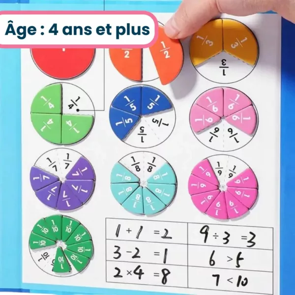 Jeu Fraction Montessori – Image 5