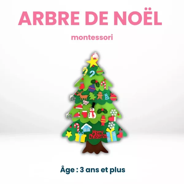 Arbre de Noël Montessori