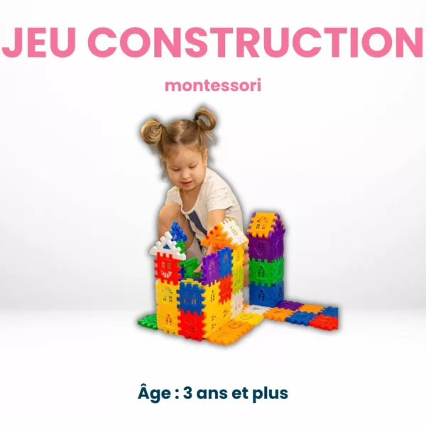 Jeu Construction Montessori