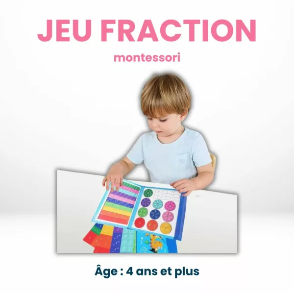 Jeu Fraction Montessori