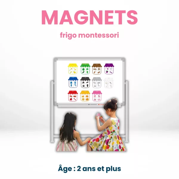 Magnets Frigo Montessori