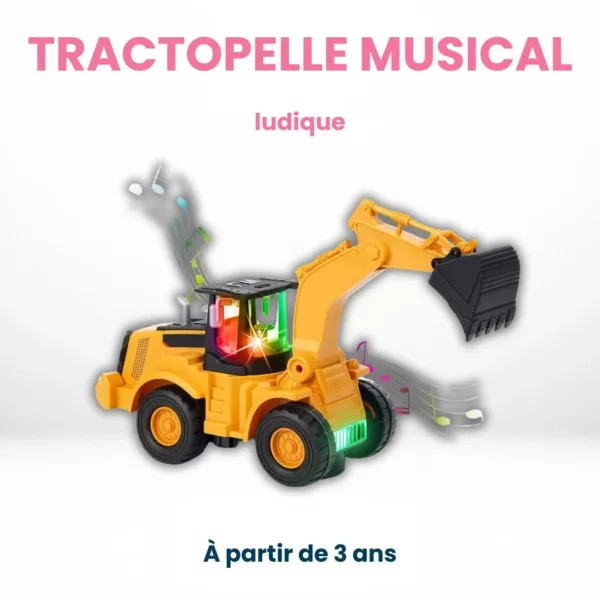 Tractopelle Musical Ludique