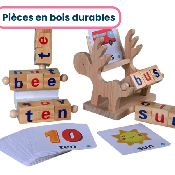 Jeu Mots Anglais Montessori – Image 6