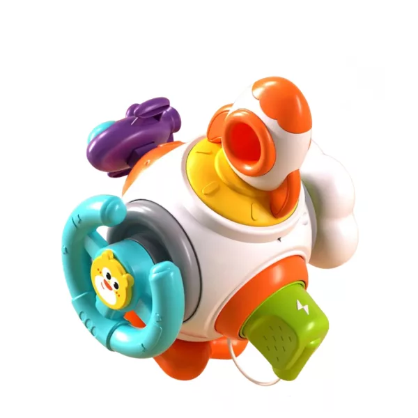 Cube d'activité bébé – Éveil sensoriel et motricité fine – Jouet Montessori dès 6 mois