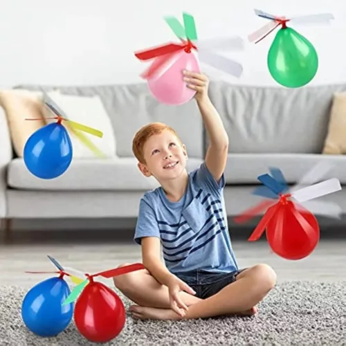 Ballon à air hélicoptère