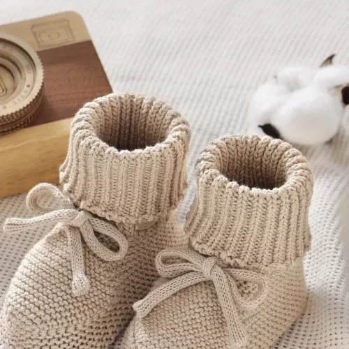 Chausson pour bébé en tricot​