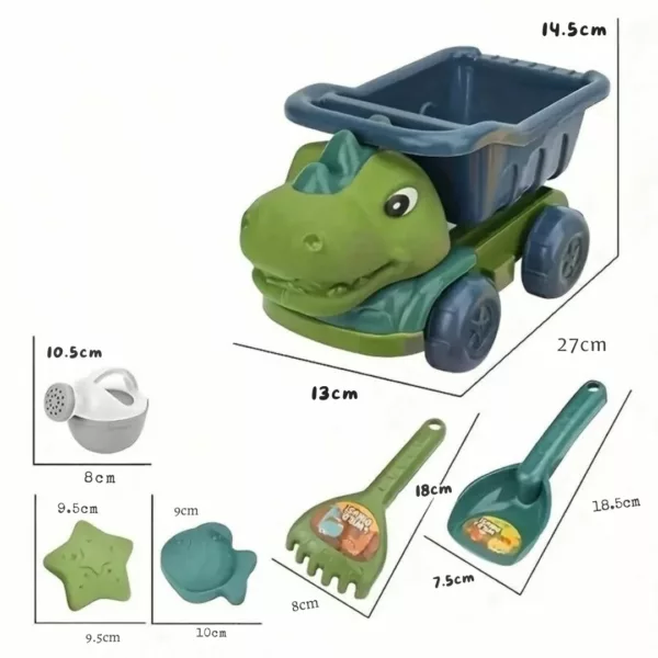 Ensemble de jouets de plage dinosaure – Image 4