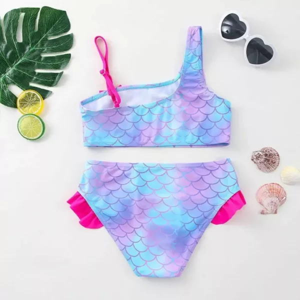 Maillot de bain 2 pièces reine des neiges – Image 2