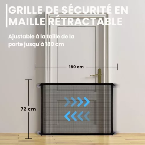 Barrière escalier pour bébé​