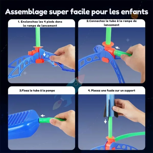 Jouet lance-roquettes enfant – Image 4