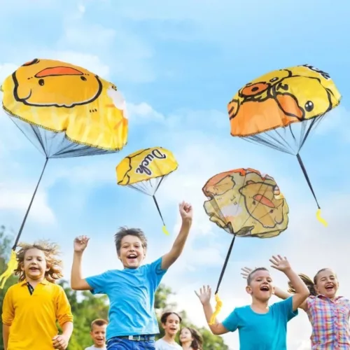 Parachute canard jaune enfant