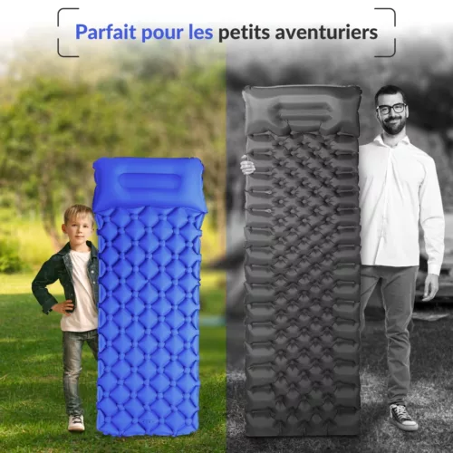 Matelas gonflable camping léger