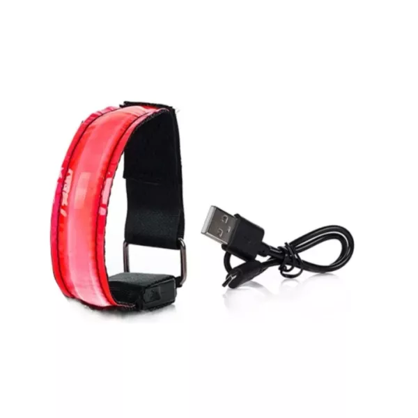 Brassard lampe sécurité randonnée – visibilité maximale de nuit – idéal running, vélo et trail – Image 7