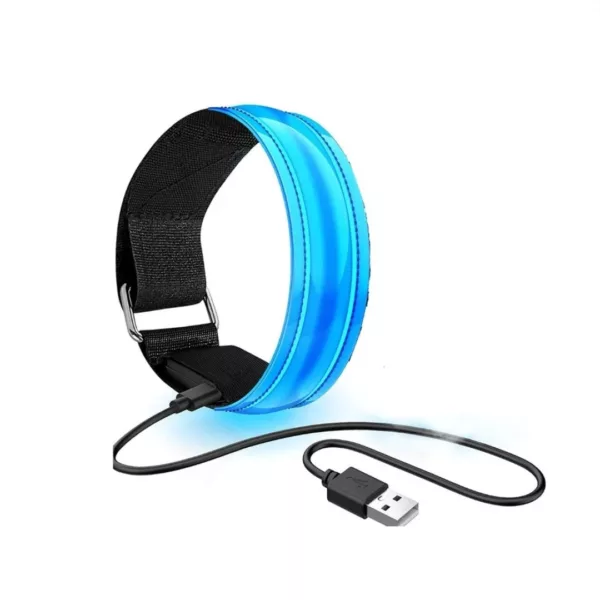 Brassard lampe sécurité randonnée – visibilité maximale de nuit – idéal running, vélo et trail – Image 8
