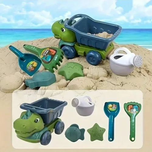 Ensemble de jouets de plage dinosaure