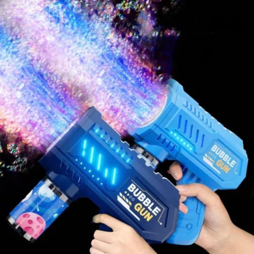 Pistolet à bulles astronaute