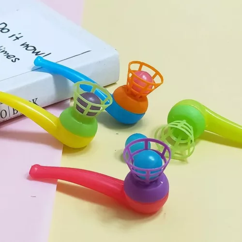 Pipe à souffler en plastique