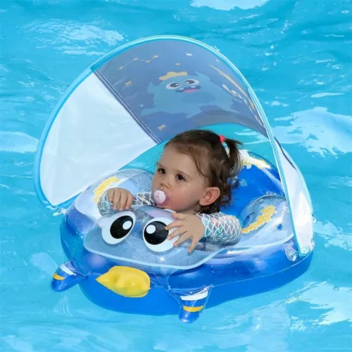 Bouée bébé avec parasol