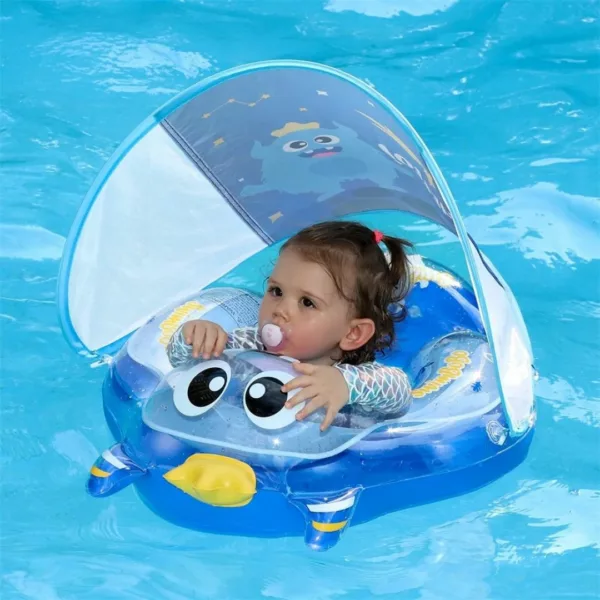 Bouée bébé avec parasol