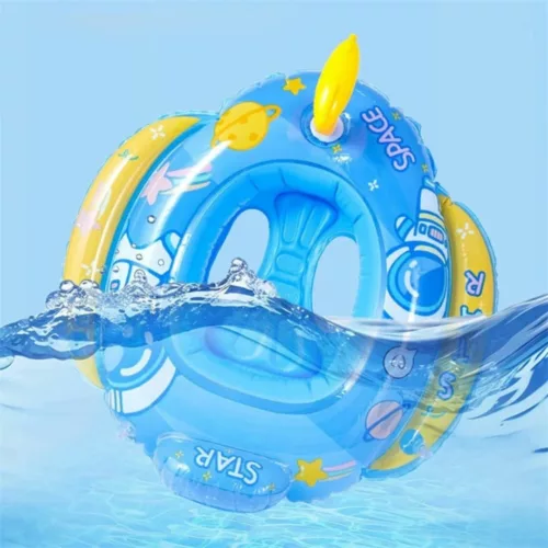 Siège flottant avec pistolet à eau