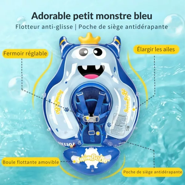 Bouée bébé avec parasol – Image 6
