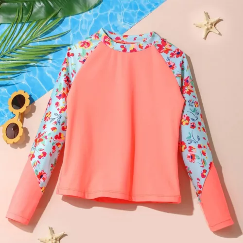 Maillot de bain haut à manches longues