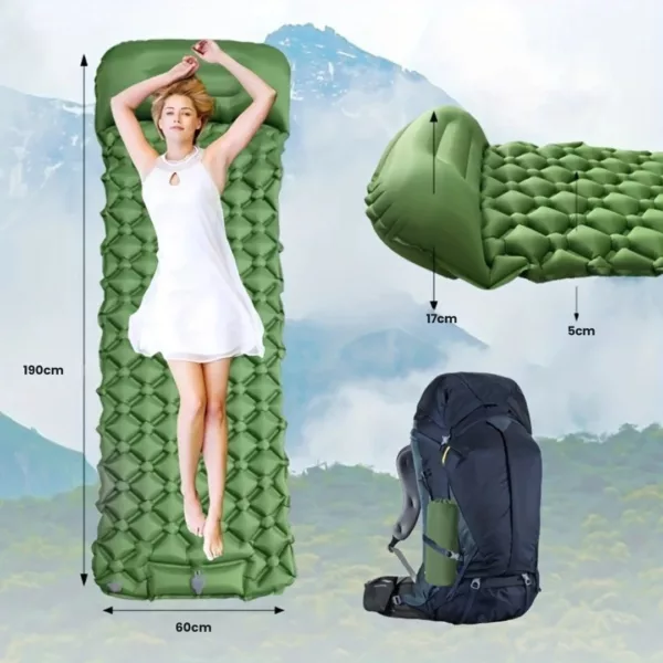 Matelas gonflable camping léger – Image 3