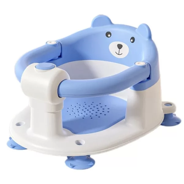 Anneau de bain bébé – Assise sécurisée et confortable pour le bain – Antidérapant et facile à installer