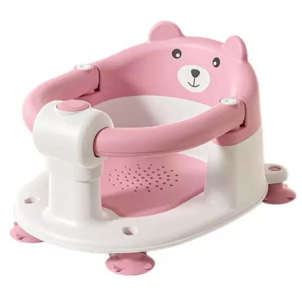 Anneau De Bain Bebe Assise Securisee Et Confortable Pour Le Bain Antiderapant Et Facile A Installer 4