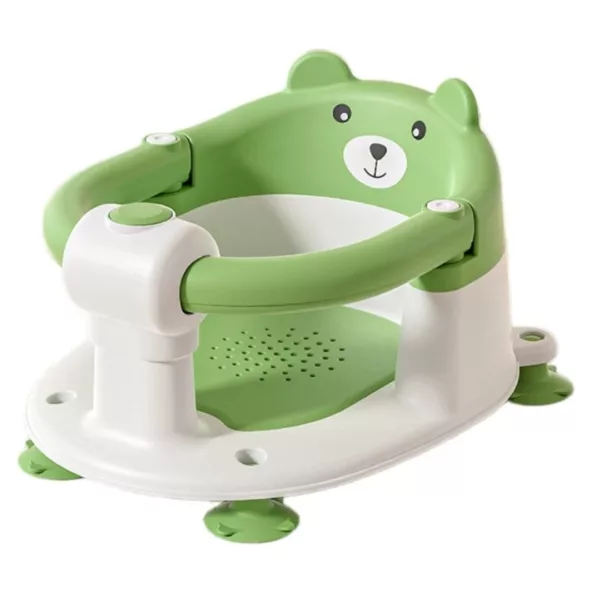 Anneau de bain bébé – Assise sécurisée et confortable pour le bain – Antidérapant et facile à installer