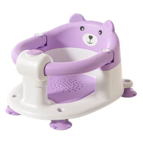 Anneau de bain bébé – Assise sécurisée et confortable pour le bain – Antidérapant et facile à installer