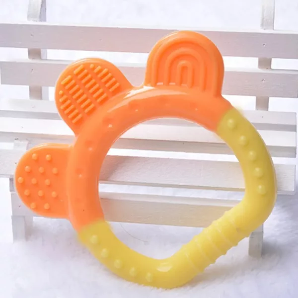 Anneau de dentition réfrigérant – Soulage instantanément les poussées dentaires de bébé – Fraîcheur apaisante sans risque