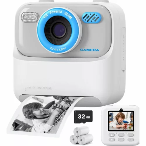Appareil Photo Instantane Enfant​ Impression Cadeau Creatif Pour Enfants Photos Instantanees Amusantes A Imprimer 5