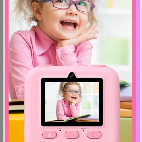 appareil photo instantané enfant​ impression – Cadeau créatif pour enfants – Photos instantanées amusantes à imprimer