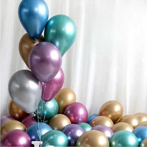 Alternative view of Ballon de baudruche – Décoration festive colorée pour anniversaires, mariages et fêtes réussies