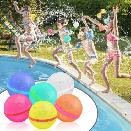 Alternative view of Ballons d'eau réutilisables avec fermeture – Fun sans gaspillage pour l'été – Écologiques et faciles à remplir