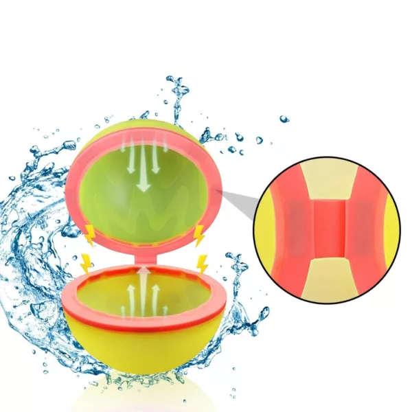 Ballons d'eau réutilisables avec fermeture – Fun sans gaspillage pour l'été – Écologiques et faciles à remplir – Image 6