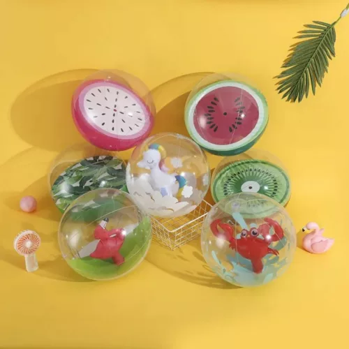 Ballon de plage gonflable – Accessoire fun et léger pour des journées ensoleillées à la mer ou à la piscine