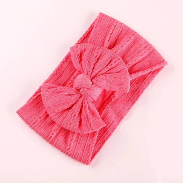 Bandeau bébé fille – Confort ultra doux et ajustable pour un look craquant dès la naissance