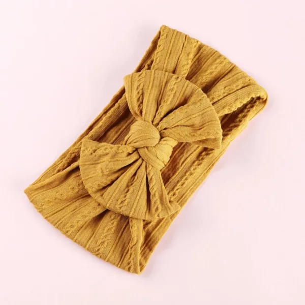 Bandeau bébé fille – Confort ultra doux et ajustable pour un look craquant dès la naissance