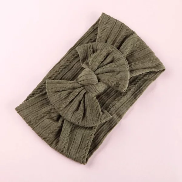 Bandeau bébé fille – Confort ultra doux et ajustable pour un look craquant dès la naissance