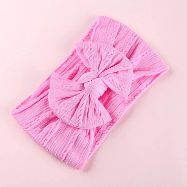 Bandeau bébé fille – Confort ultra doux et ajustable pour un look craquant dès la naissance