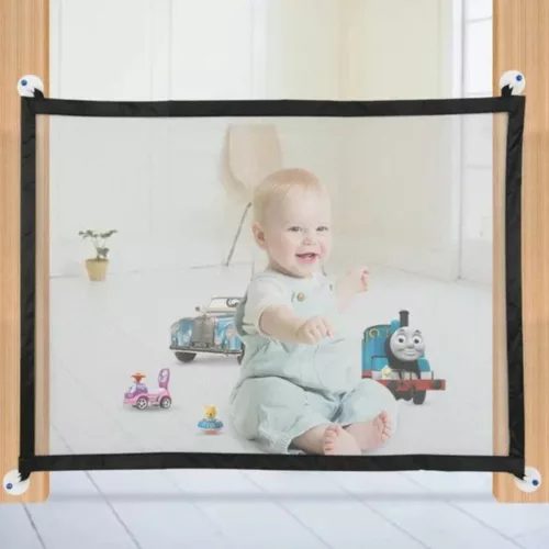 Barrière enfant escalier sans perçage – Sécurité optimale sans trous, installation rapide et sans outils