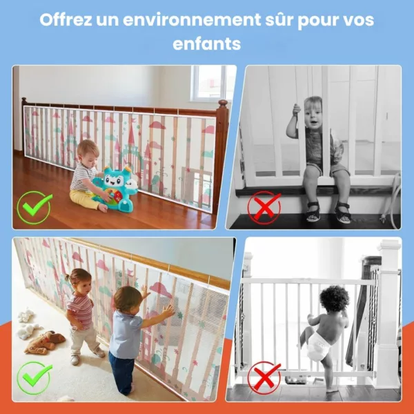 Barriere Escalier Pour Bebe Securite Optimale Sans Percage Installation Facile Et Design Moderne 2